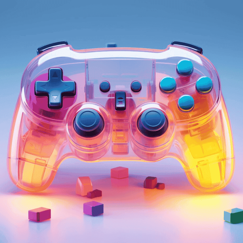 Wireless Bluetooth Game Controller for PC and Console