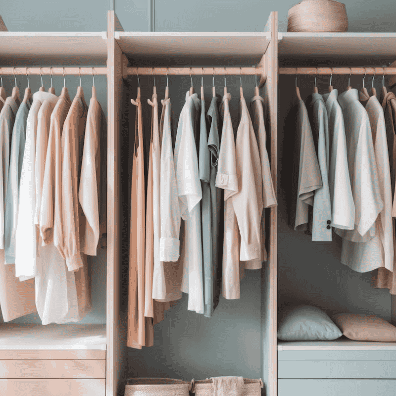 Sleek Modern 3-Door Wardrobe