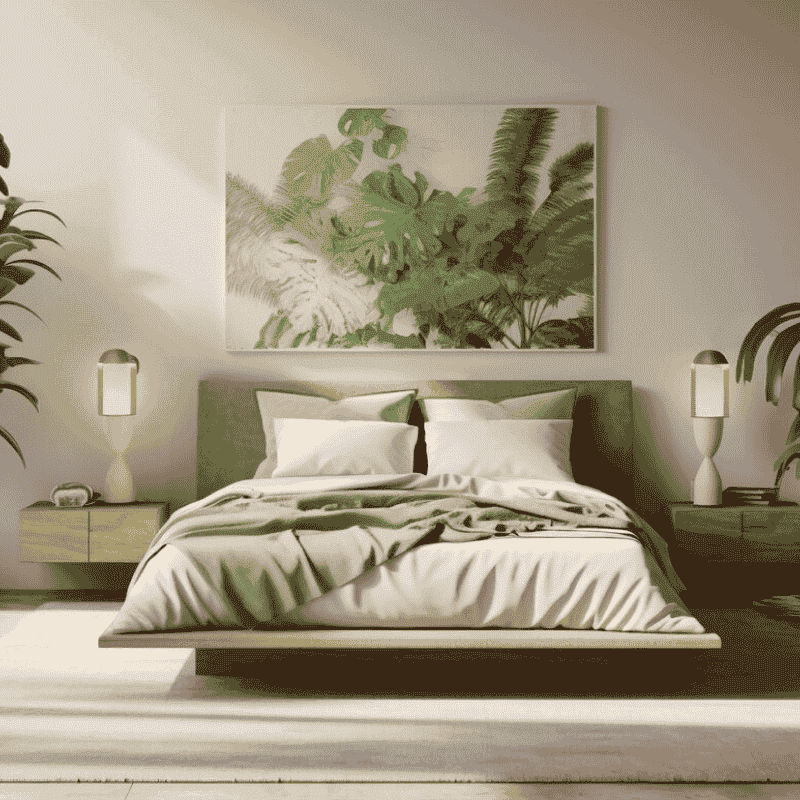 Premium Upholstered King Bed