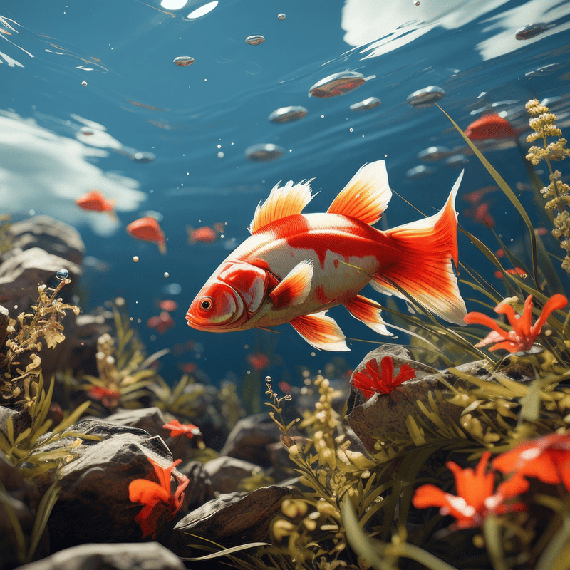 Goldfish Floating Pellets (500g)