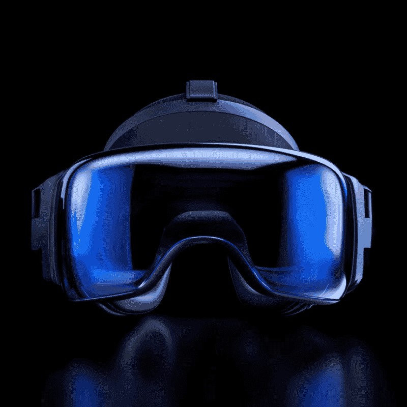 Immersive VR Headset with 3D Audio and Motion Tracking