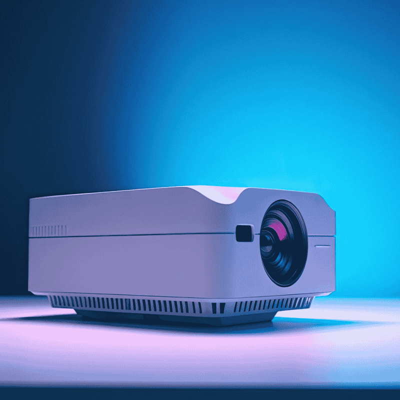 4K Ultra HD Home Theater Projector with 300" Display
