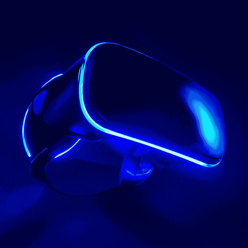 Immersive VR Headset with 3D Audio and Motion Tracking