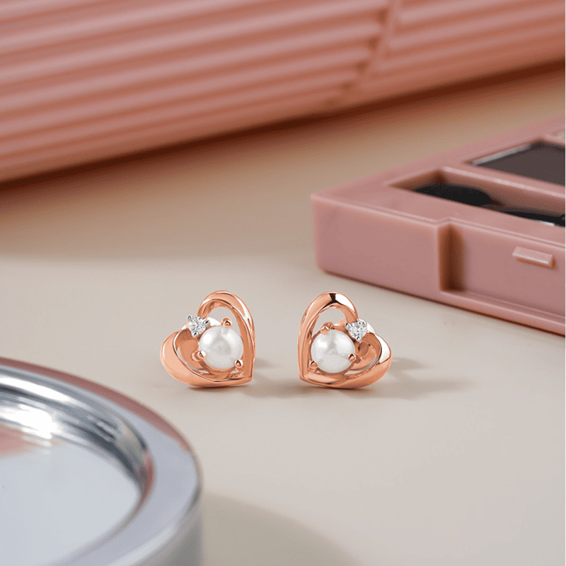 Classic Diamond Stud Earrings