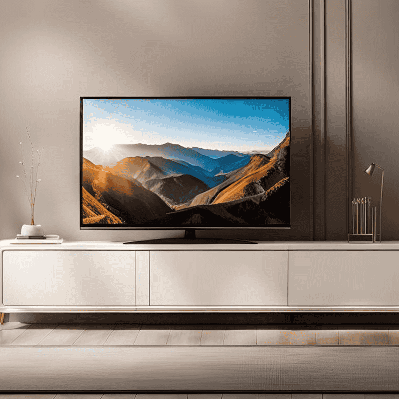65" 4K Curved Smart LED TV with HDR and Dolby Audio