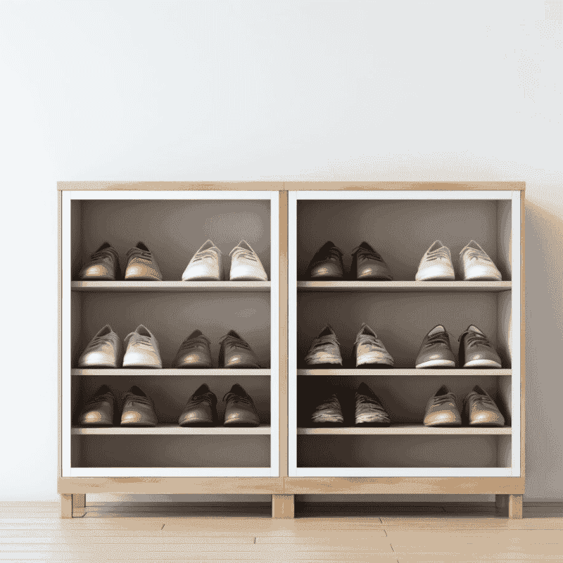 Rustic Multi-Tier Kitchen Shelving Unit