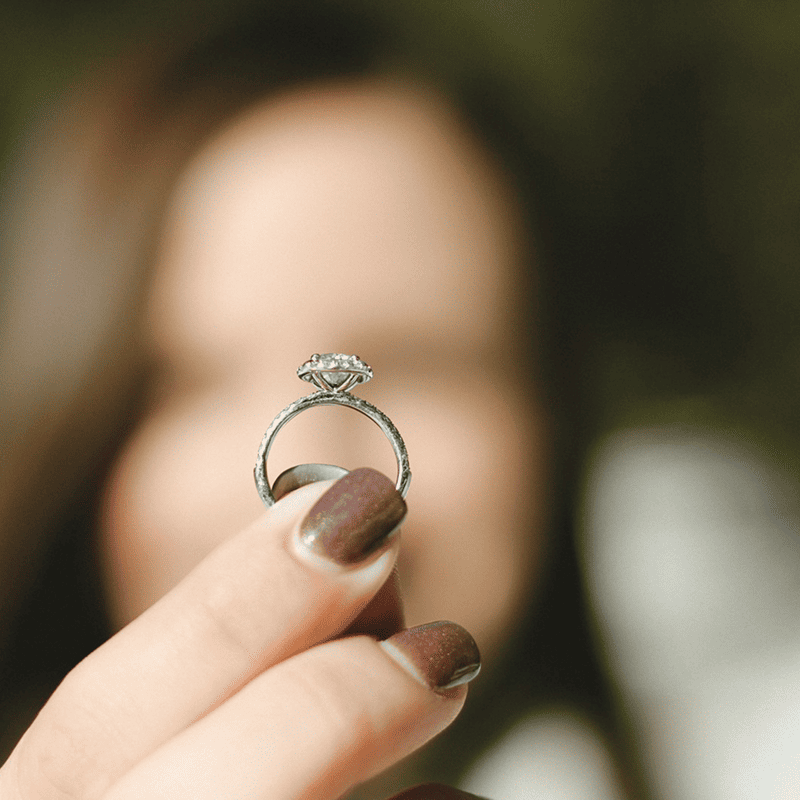 Adjustable Pearl Statement Ring